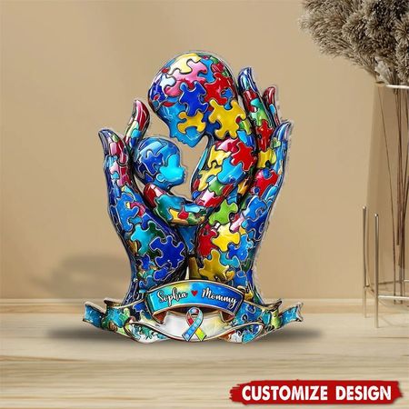 Mother and Child - Personalised Acrylic Plaque